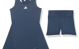 Achat  adidas Robe de tennis Club pour fille, Encre  Pas cher