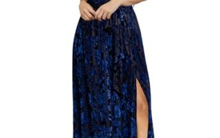 Achat  BerryGo Robe longue bohème à volants et col en V  Pas cher