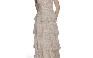 Achat  Tommy Hilfiger Robe longue sans manches à volants  Pas cher